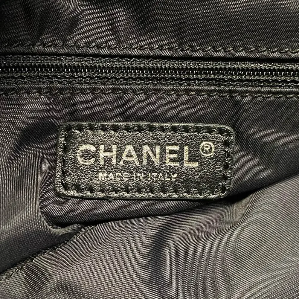 Chanel Paris Biarritz Tote GM Tote Bag Coated Canvas Nylon